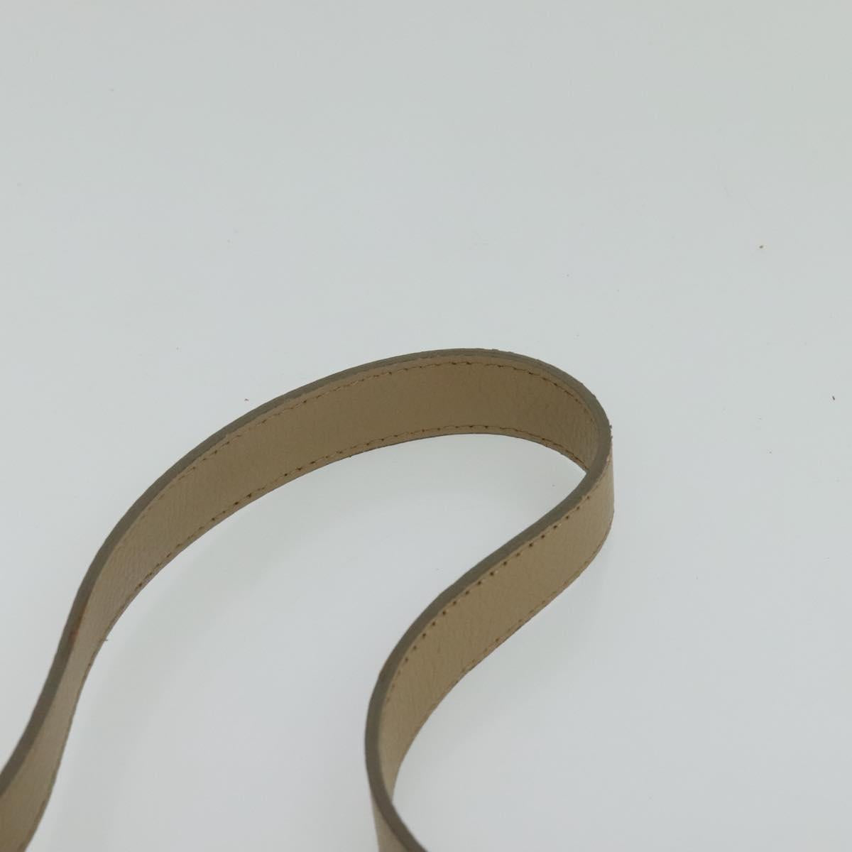 BURBERRY Shoulder Bag Leather Beige