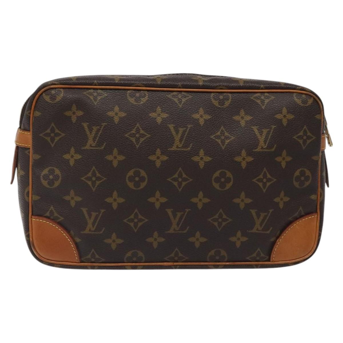 Louis Vuitton Monogram Compiegne 28 Clutch Bag M51845 LV