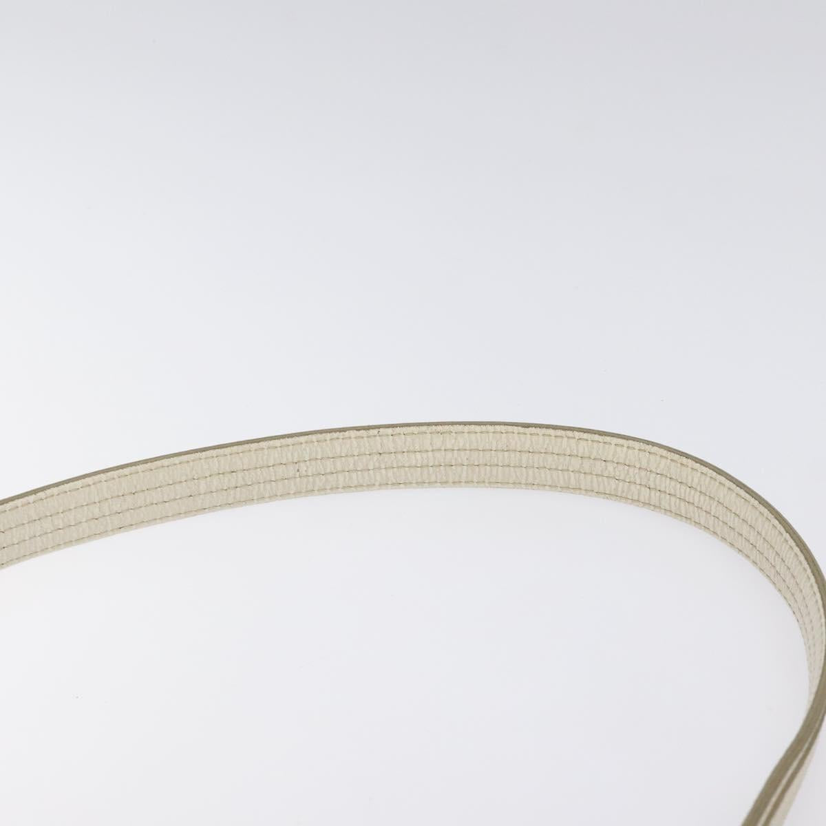 BURBERRY Shoulder Bag Leather White