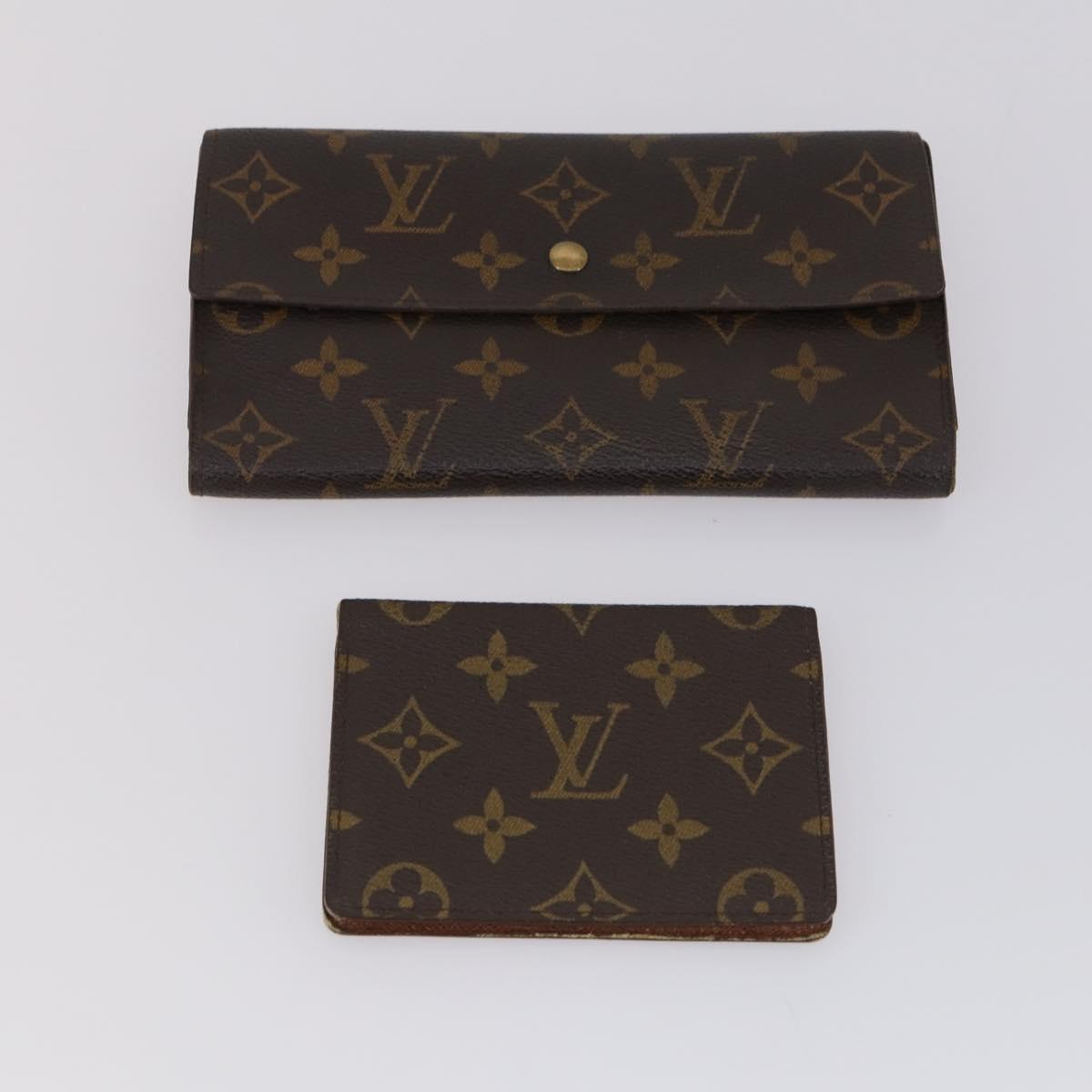 Louis Vuitton Monogram Epi Wallet 5 Set Yellow LV