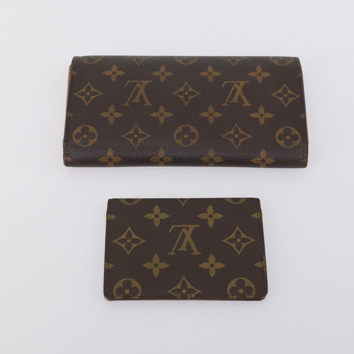Louis Vuitton Monogram Epi Wallet 5 Set Yellow LV