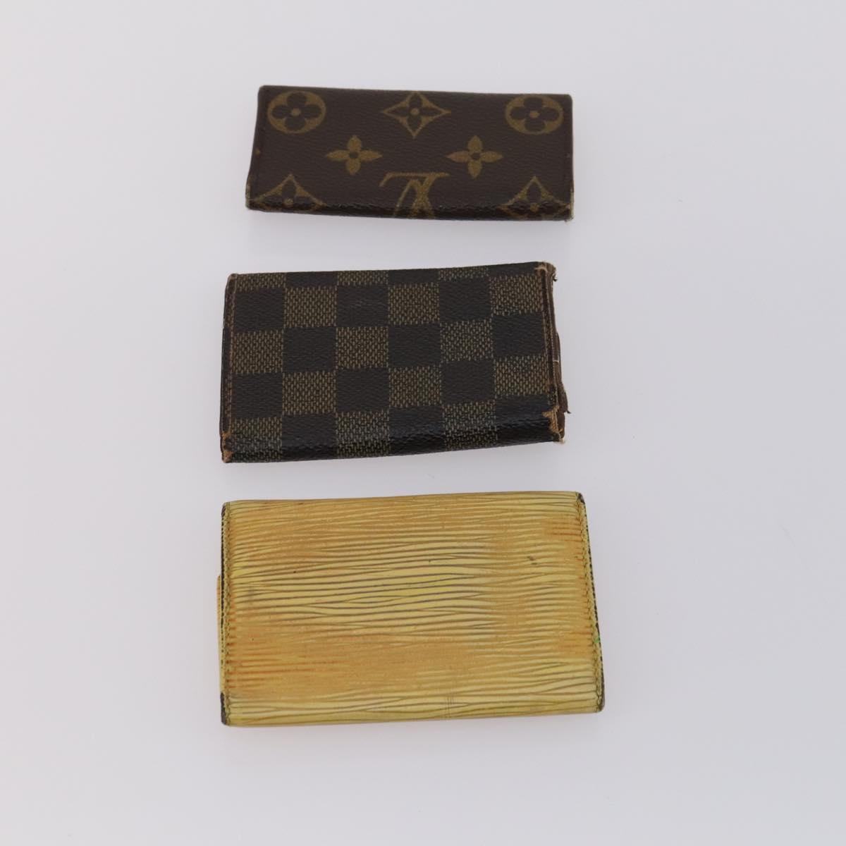 Louis Vuitton Monogram Epi Wallet 5 Set Yellow LV