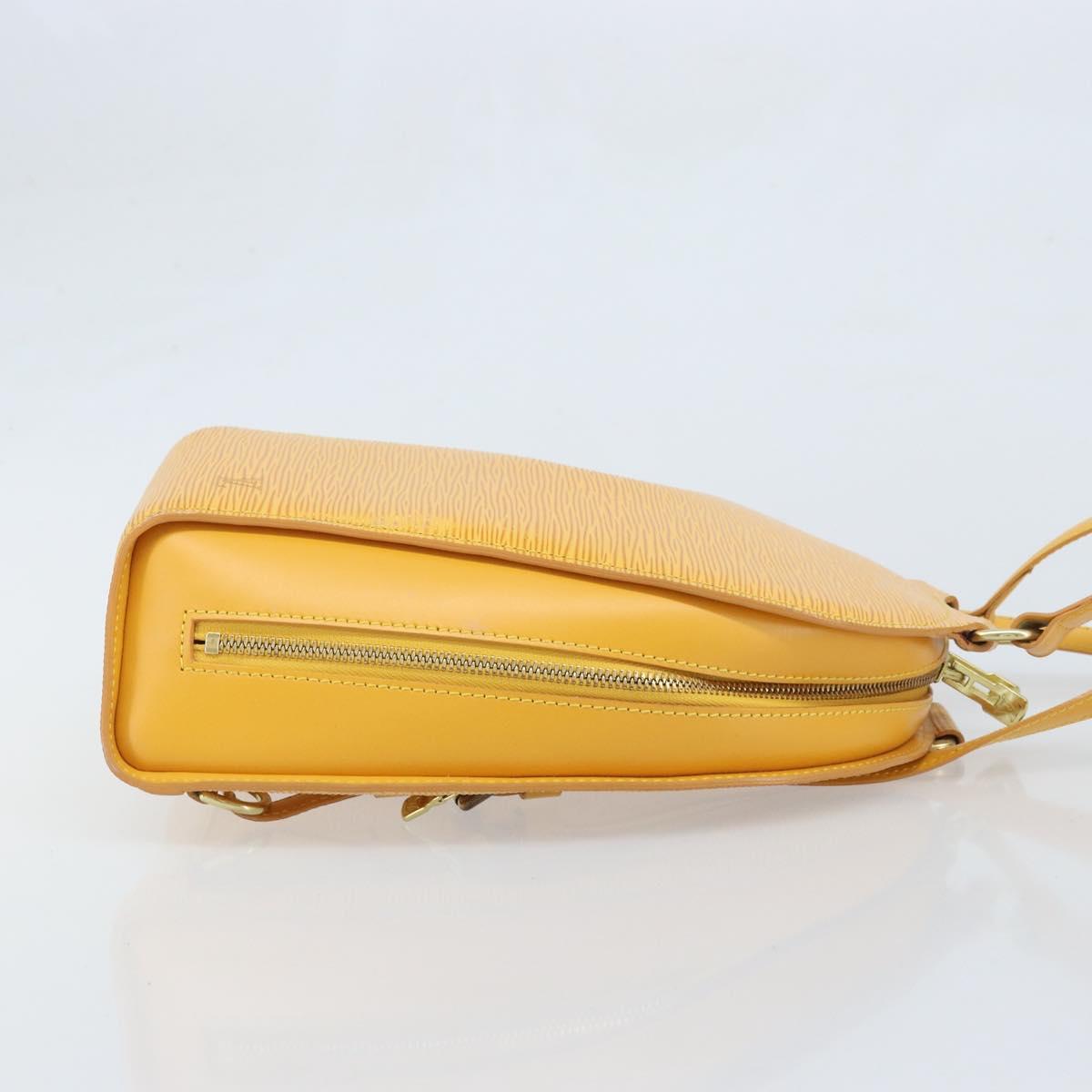 Louis Vuitton Epi Mabillon Backpack Yellow M52239 LV