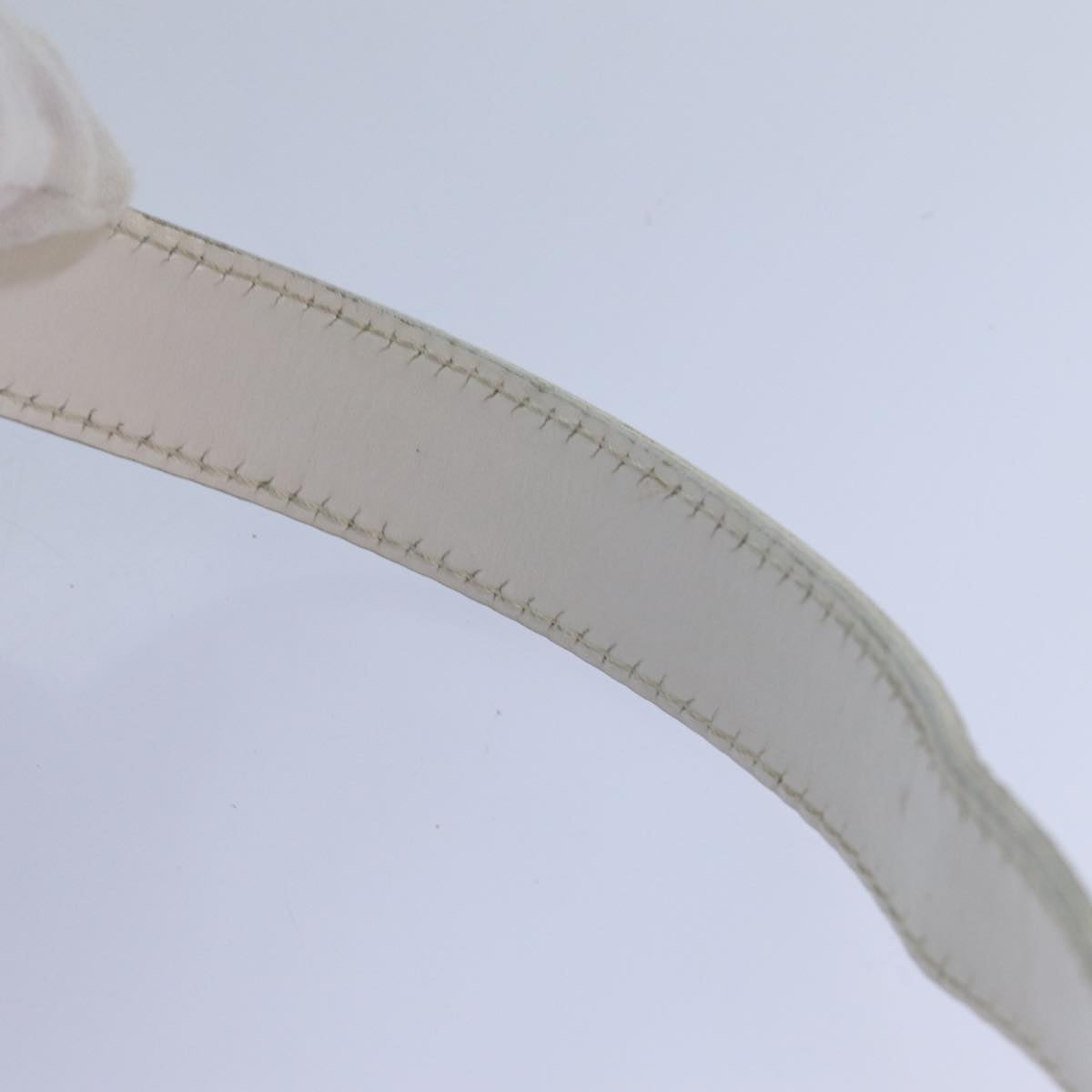 GUCCI Body Bag Leather White