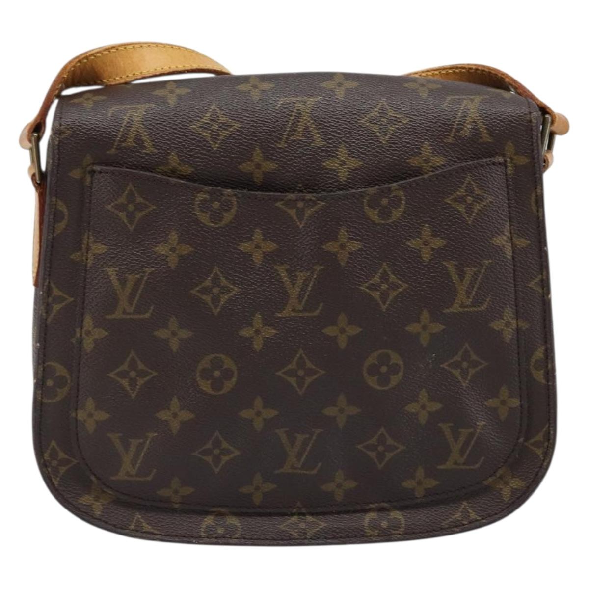 Louis Vuitton Monogram Saint Cloud GM Shoulder Bag M51242 LV