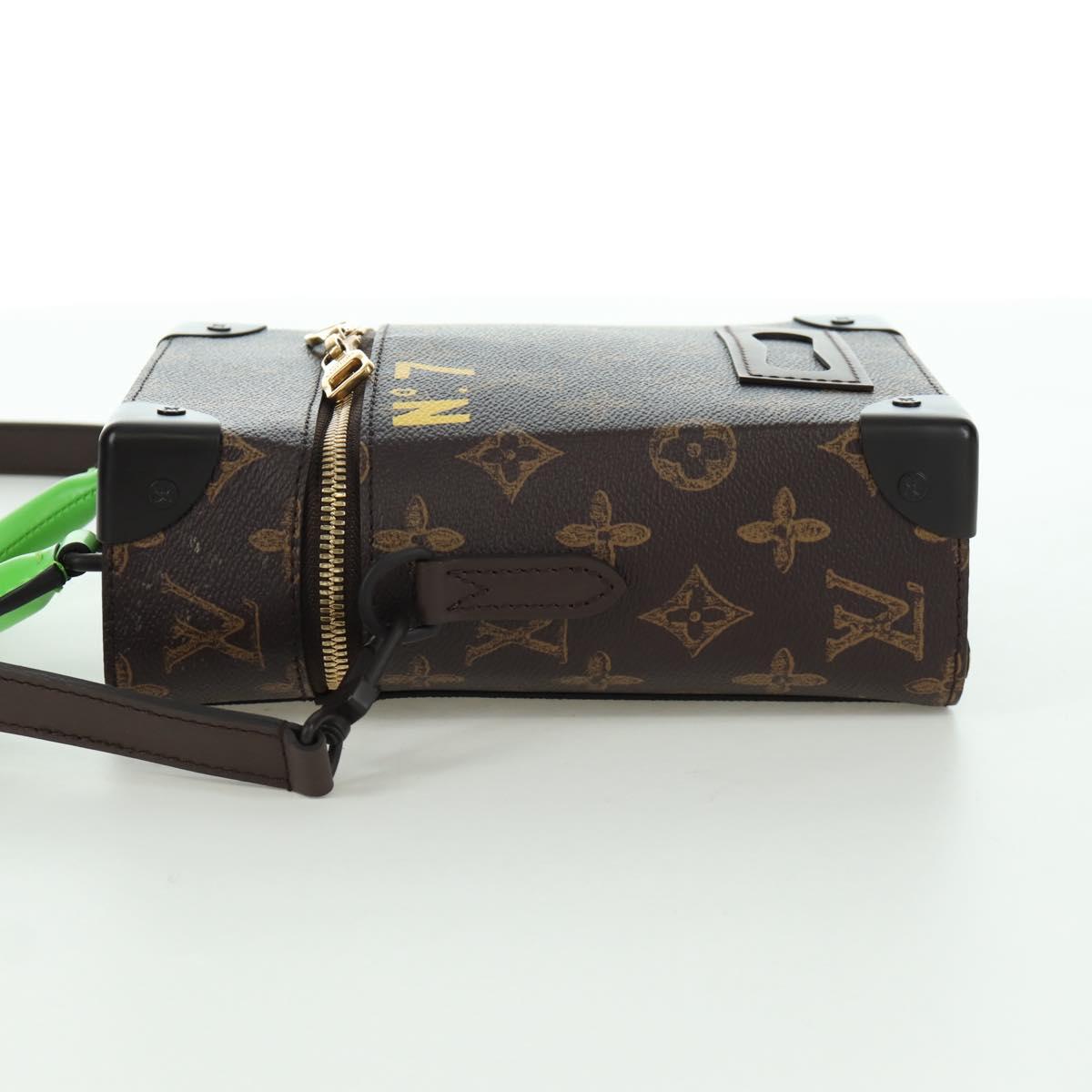 Louis Vuitton Monogram Vertical Box Trunk Shoulder Bag M59664 LV