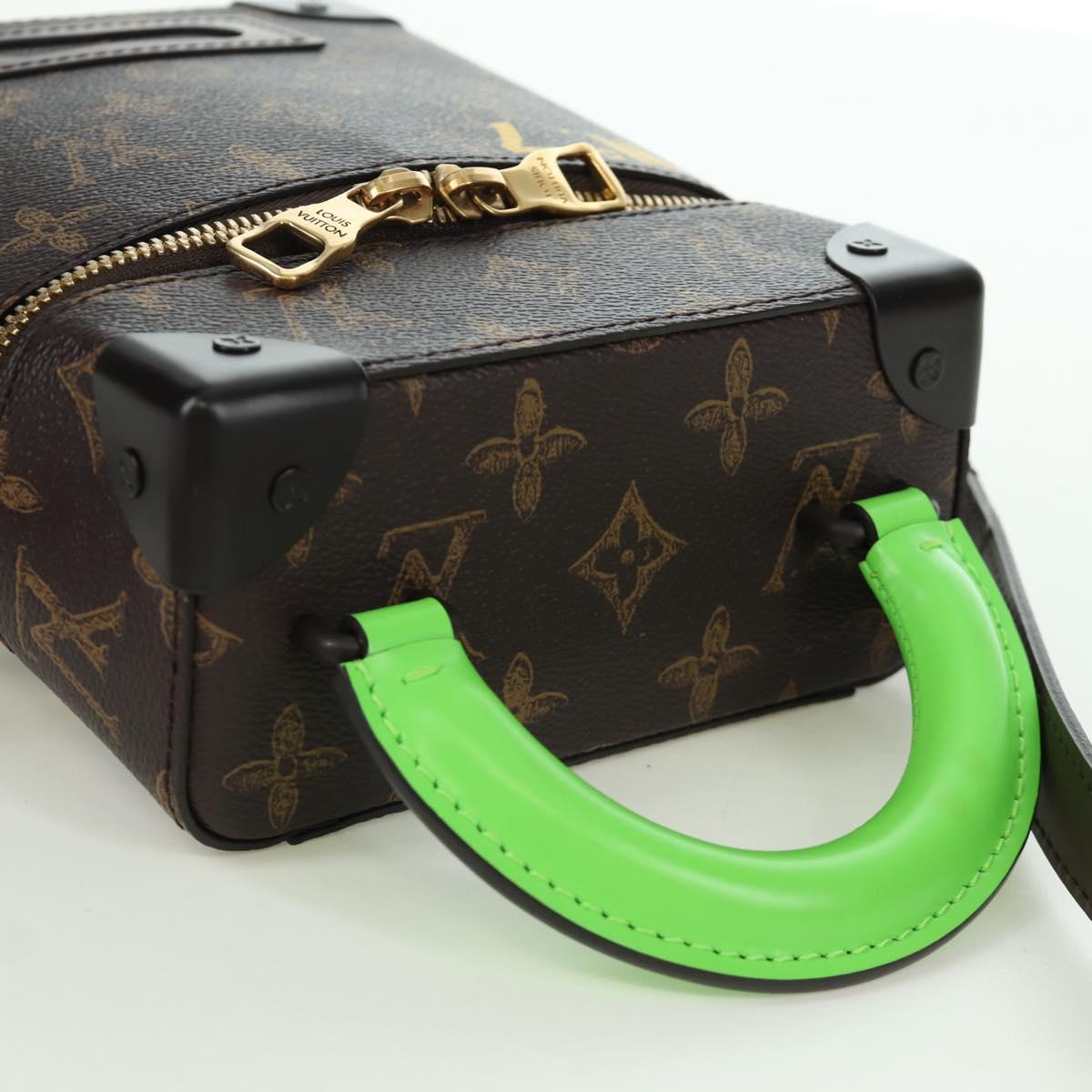 Louis Vuitton Monogram Vertical Box Trunk Shoulder Bag M59664 LV