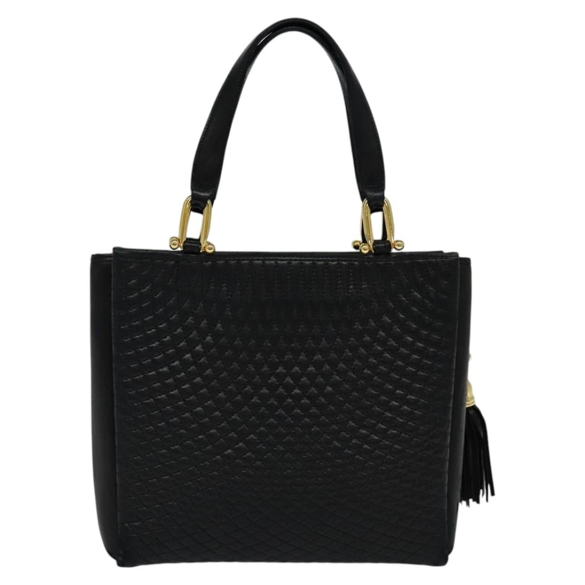 BALLY Hand Bag Leather Black