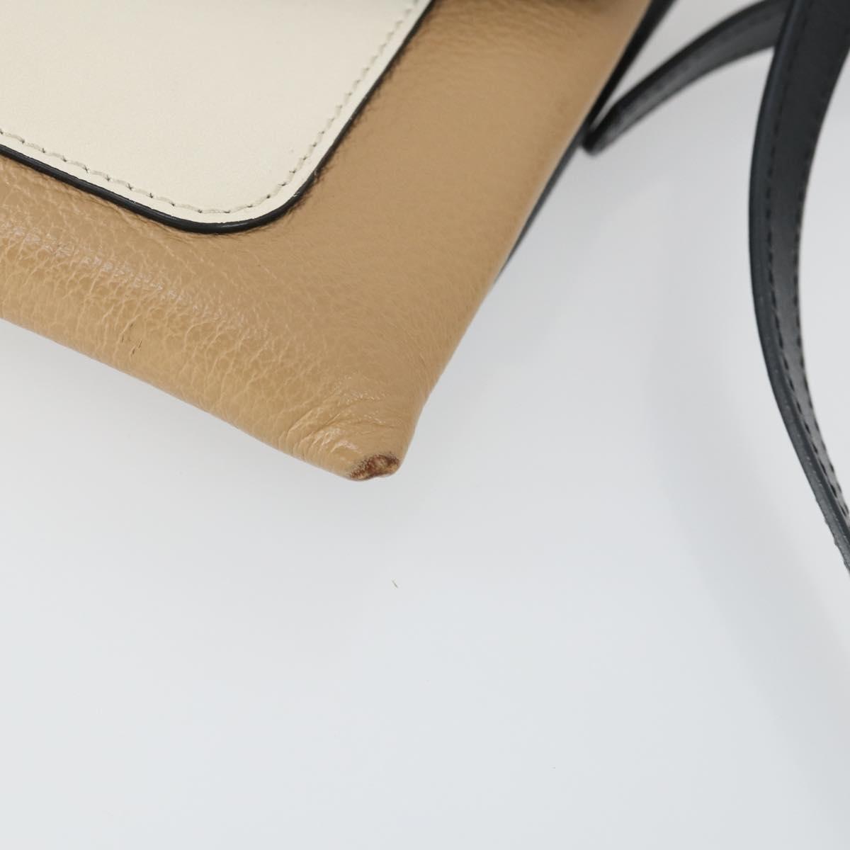 GIVENCHY Shoulder Bag Leather Black Silver