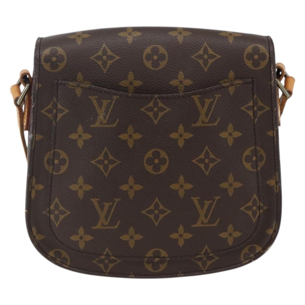 Louis Vuitton Monogram Saint Cloud MM Shoulder Bag M51243 LV