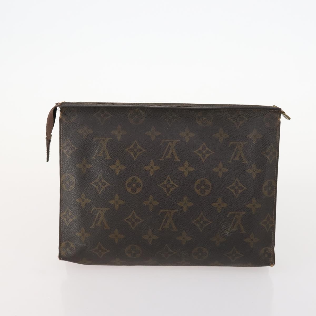 Louis Vuitton Monogram Clutch Bag 2 Set LV