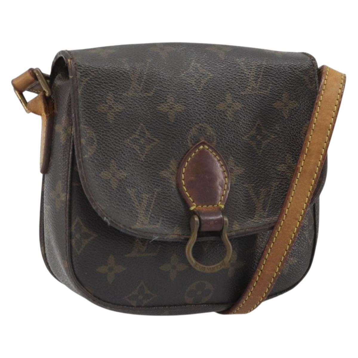 Louis Vuitton Monogram Saint Cloud PM Shoulder Bag M51244 LV