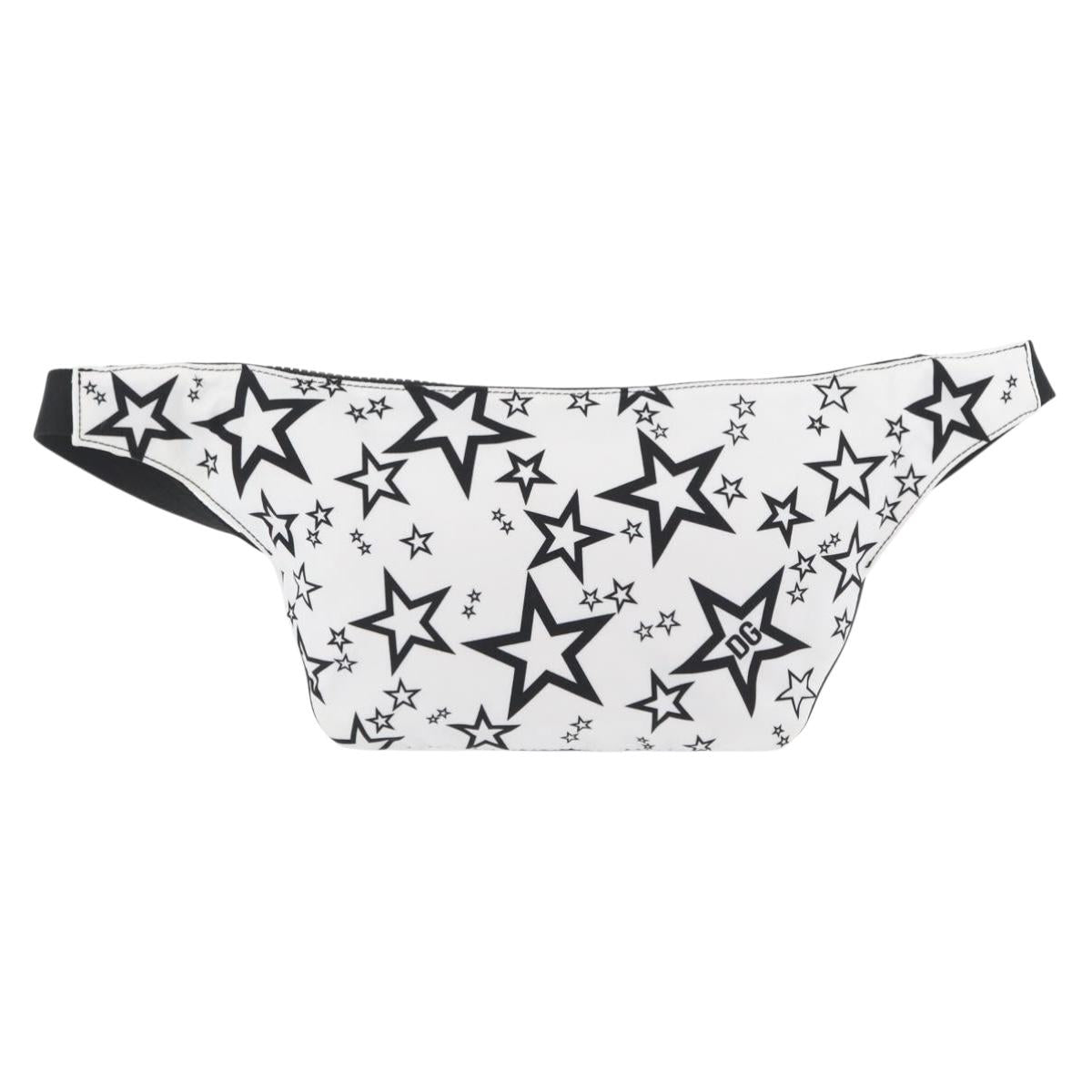 DOLCE&GABBANA Shoulder Bag Nylon White Silver
