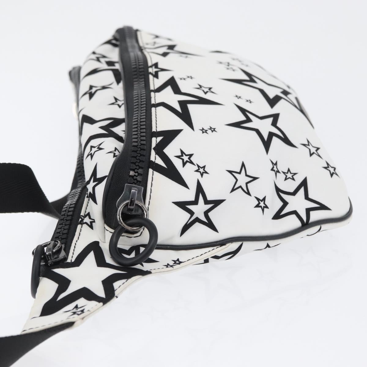 DOLCE&GABBANA Shoulder Bag Nylon White Silver