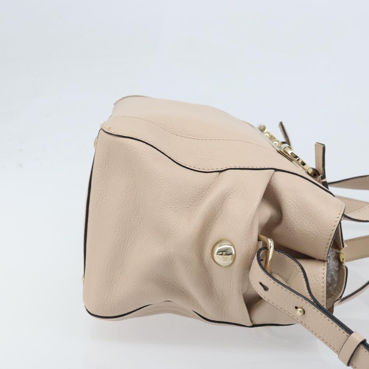 Chloe Hand Bag 2way Pink Gold