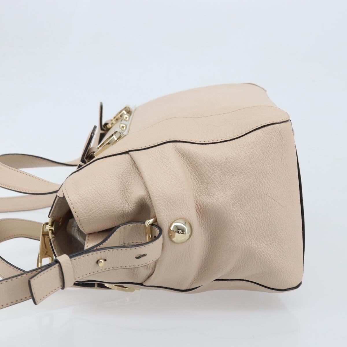 Chloe Hand Bag 2way Pink Gold