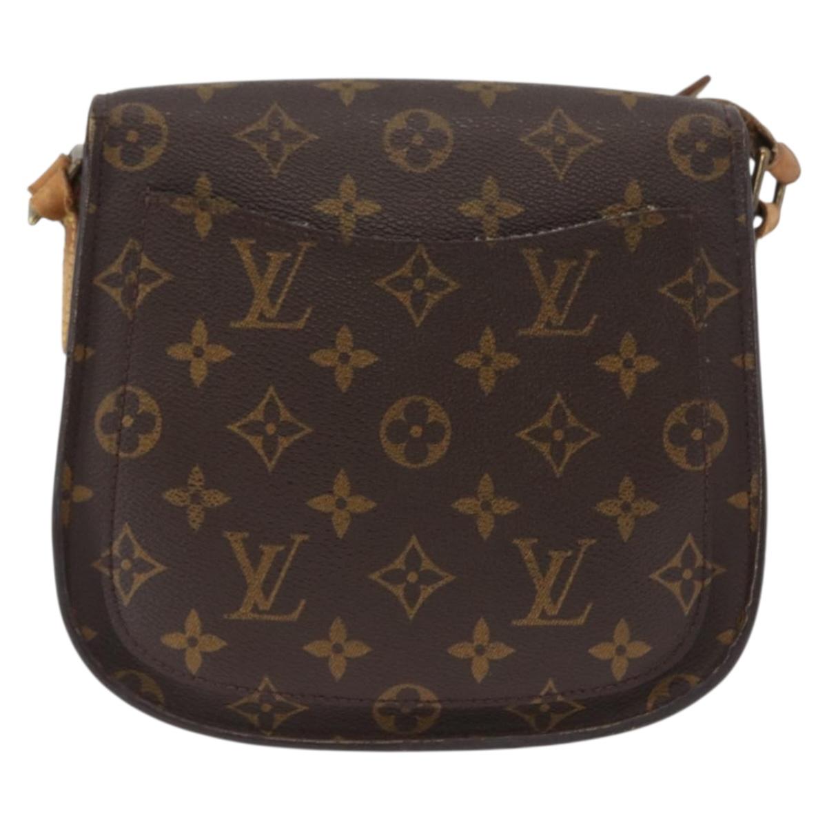 Louis Vuitton Monogram Saint Cloud MM Shoulder Bag M51243 LV