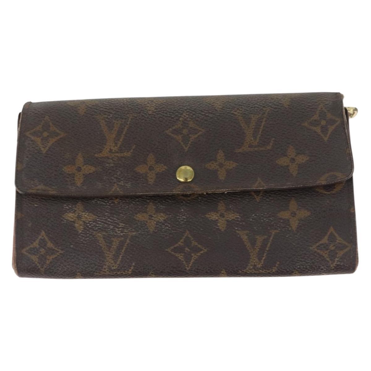 Louis Vuitton Monogram Wallet 2 Set LV