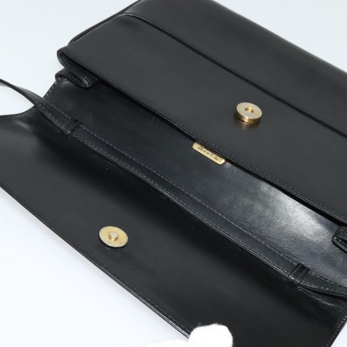 BALLY Shoulder Bag Leather Black
