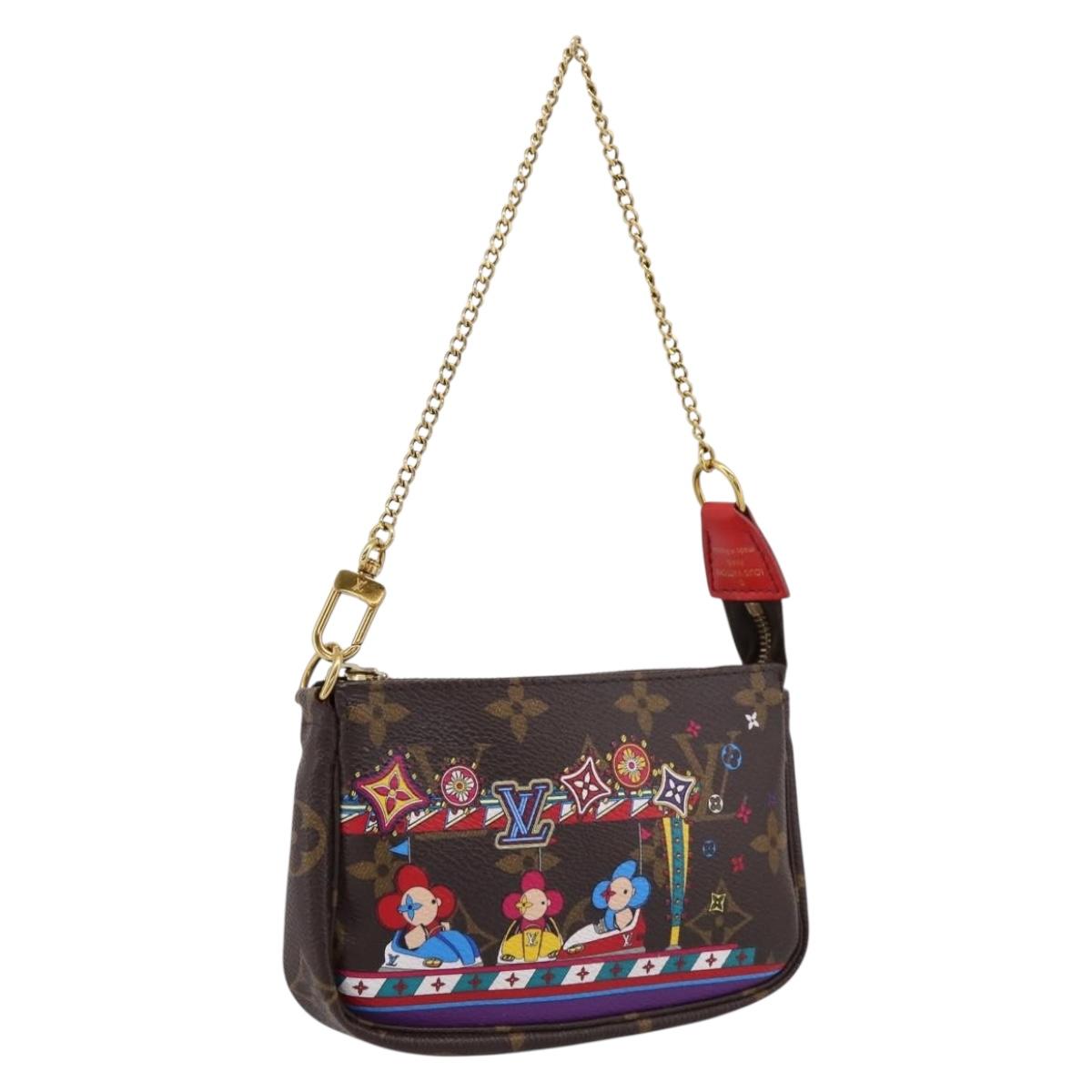Louis Vuitton Monogram Vivienne Mini Pochette Accessoires M69976