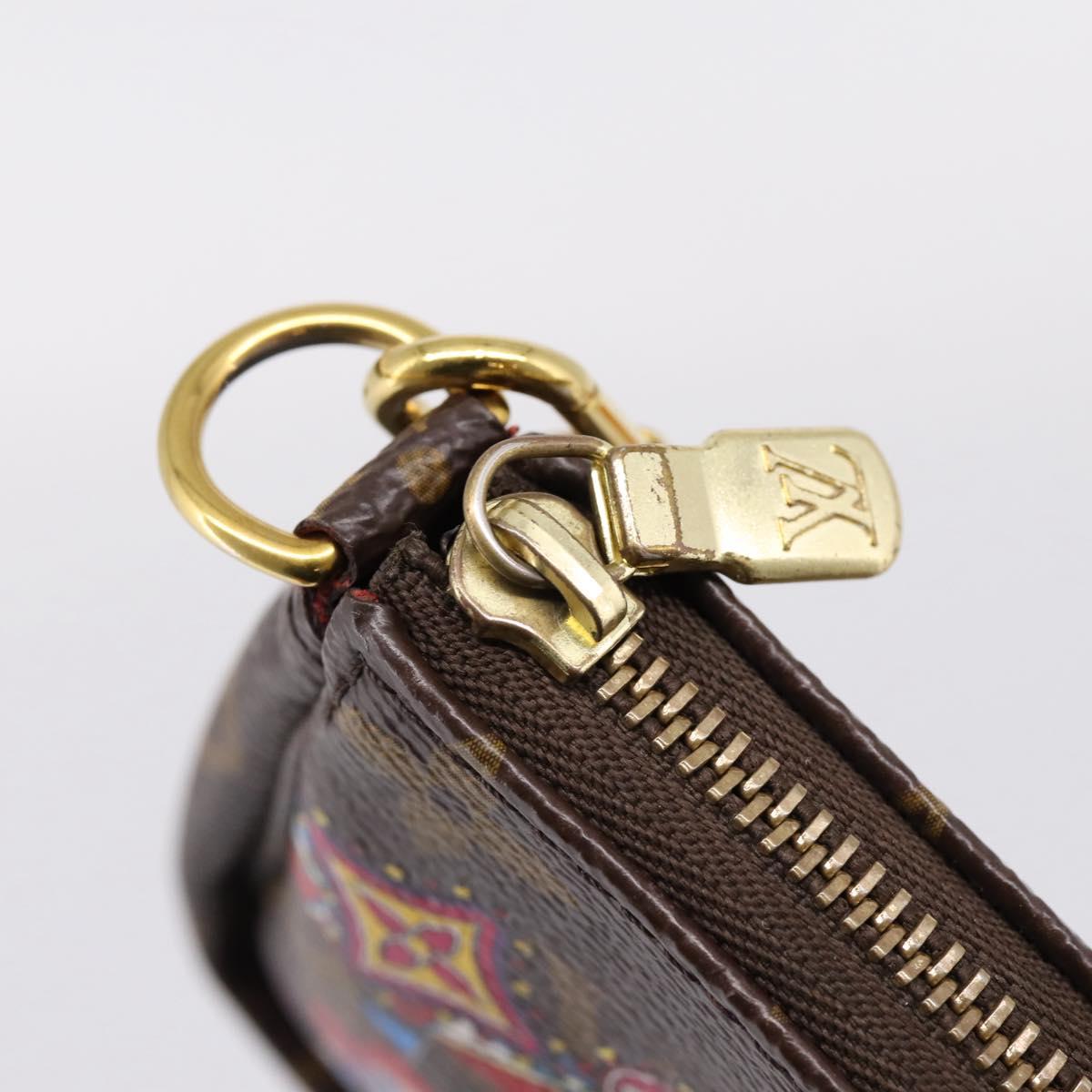 Louis Vuitton Monogram Vivienne Mini Pochette Accessoires M69976