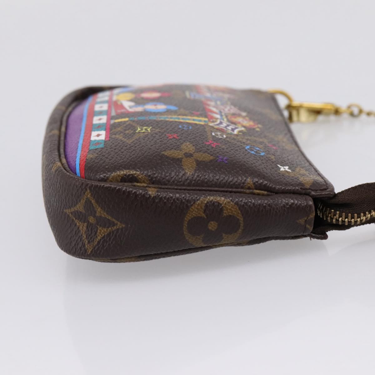 Louis Vuitton Monogram Vivienne Mini Pochette Accessoires M69976