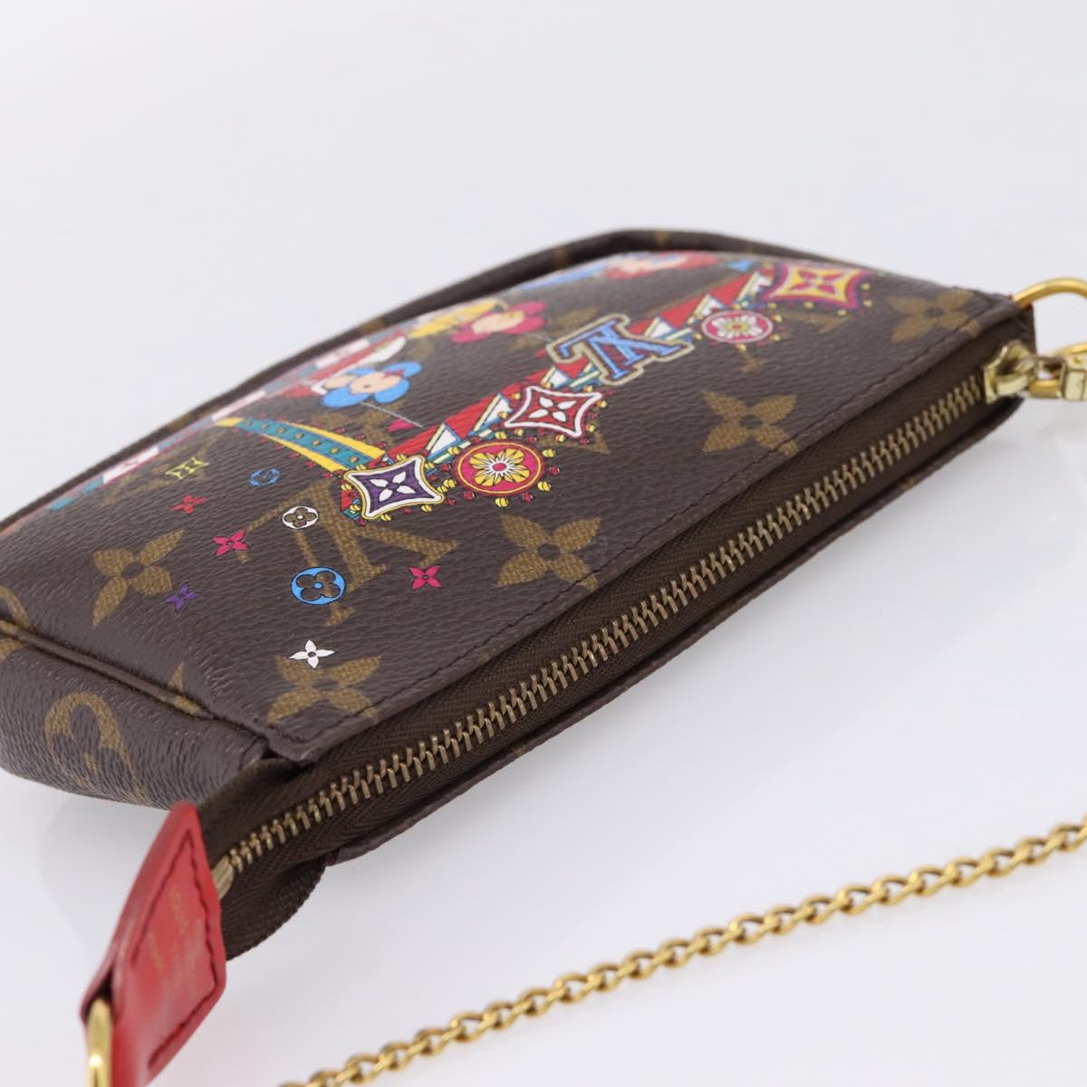 Louis Vuitton Monogram Vivienne Mini Pochette Accessoires M69976