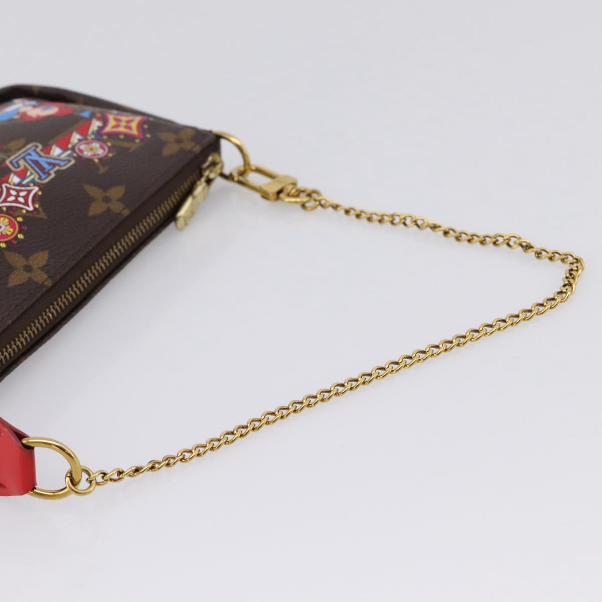 Louis Vuitton Monogram Vivienne Mini Pochette Accessoires M69976