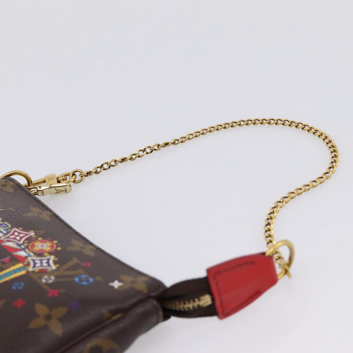 Louis Vuitton Monogram Vivienne Mini Pochette Accessoires M69976