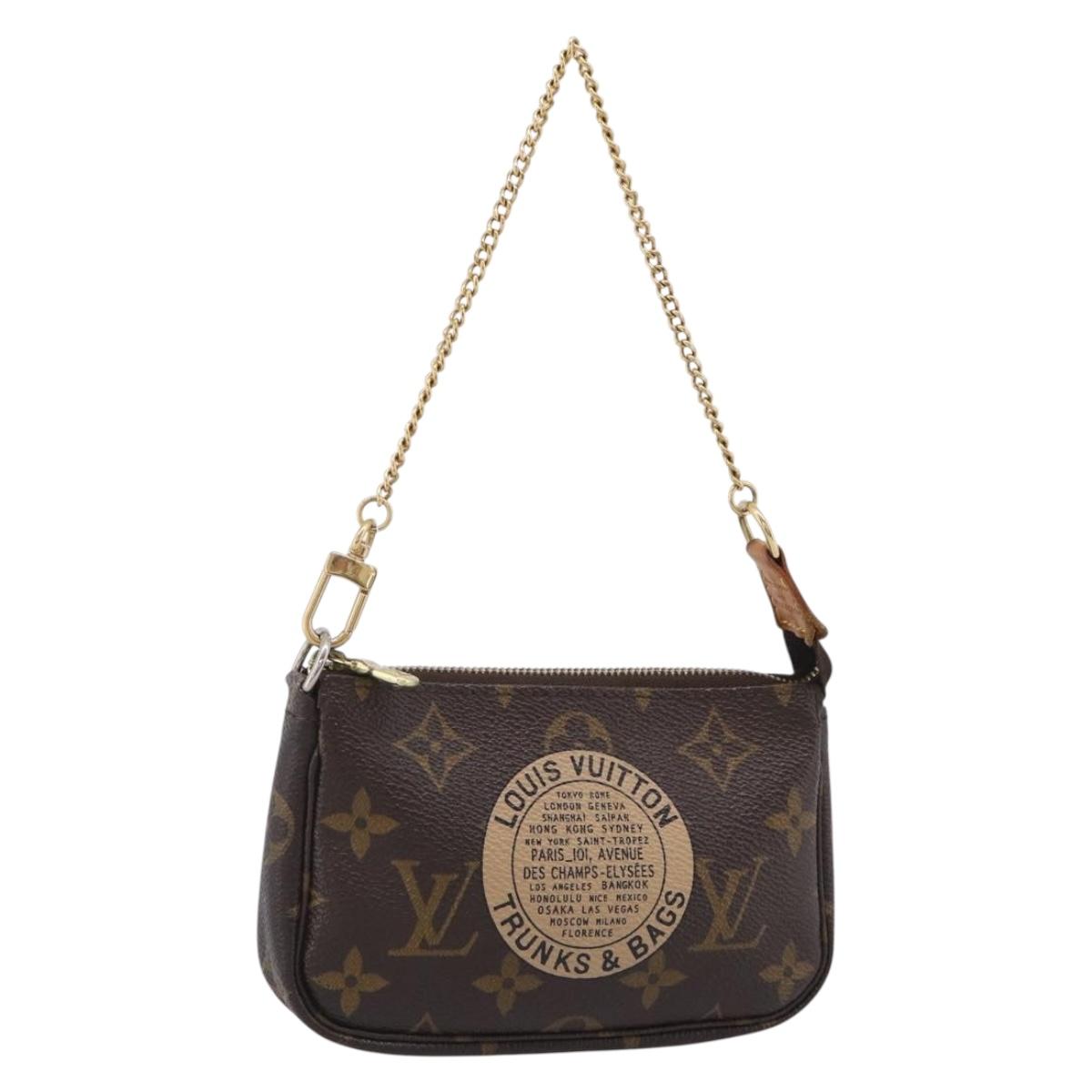 Louis Vuitton Monogram T&B Mini Pochette Accessoires Pouch M60153
