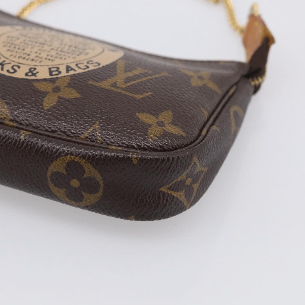 Louis Vuitton Monogram T&B Mini Pochette Accessoires Pouch M60153