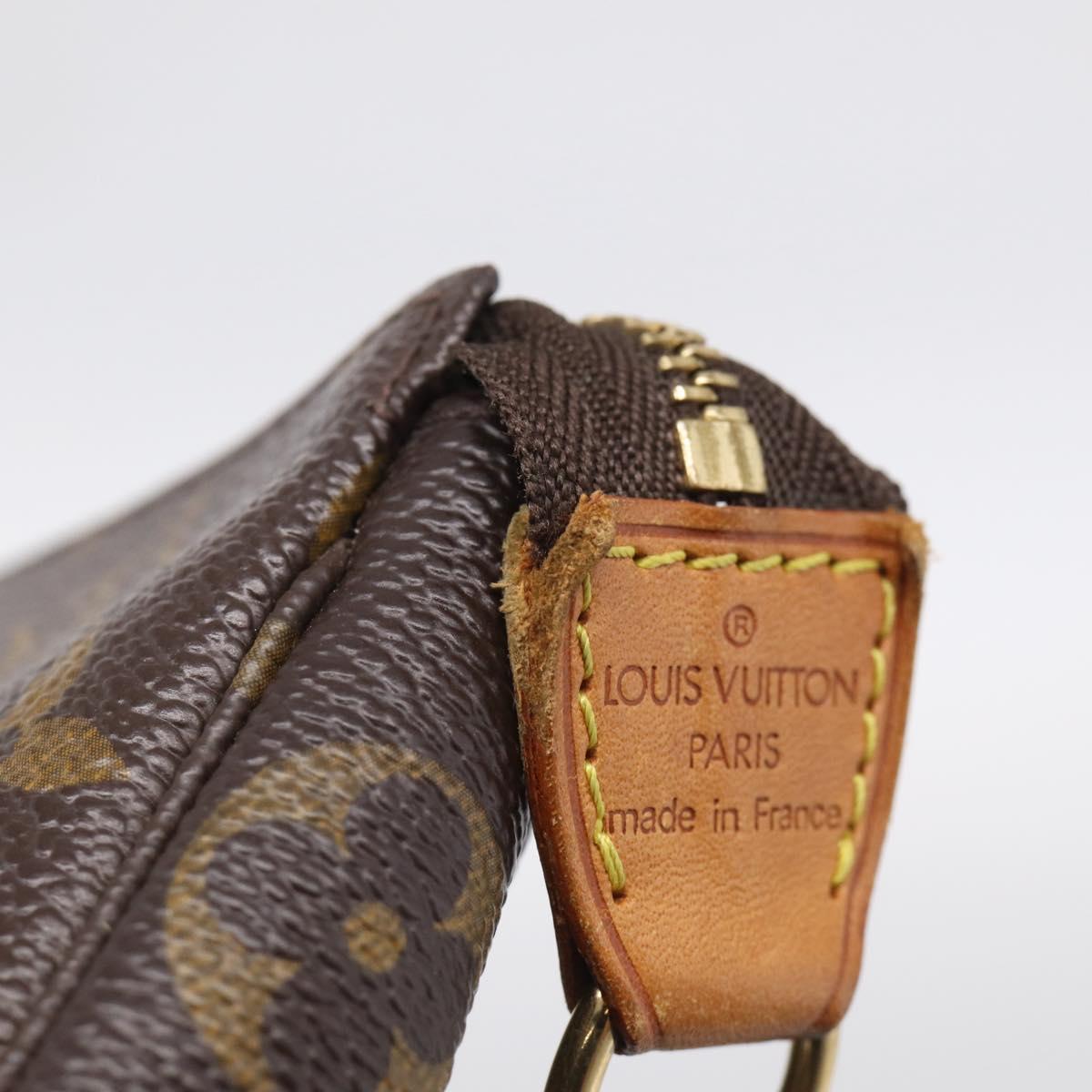 Louis Vuitton Monogram T&B Mini Pochette Accessoires Pouch M60153