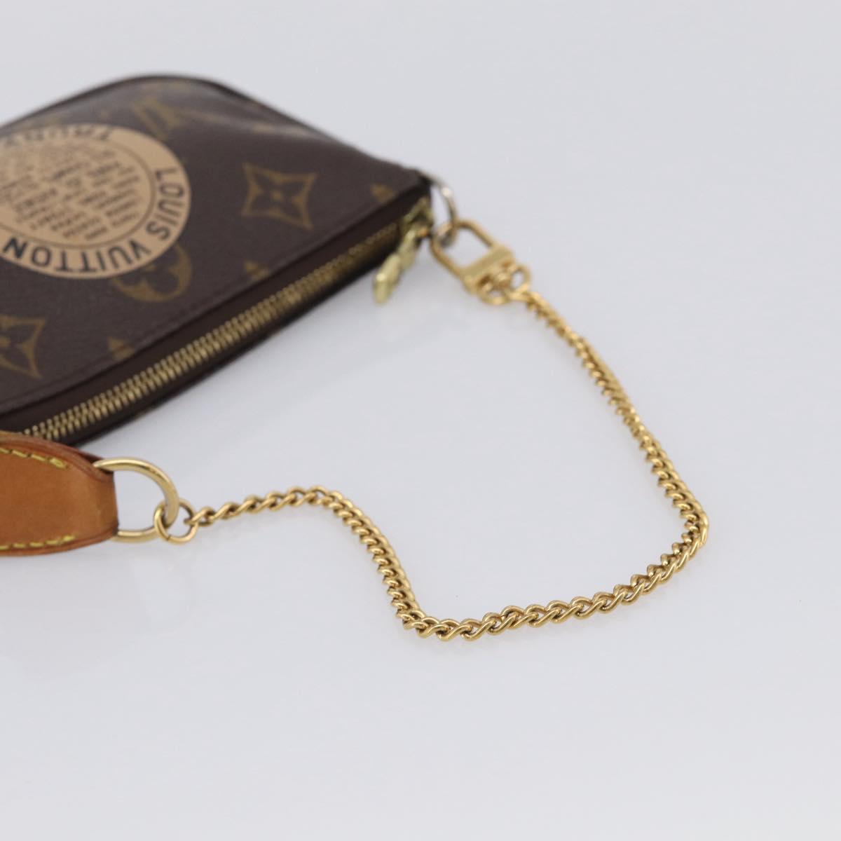 Louis Vuitton Monogram T&B Mini Pochette Accessoires Pouch M60153