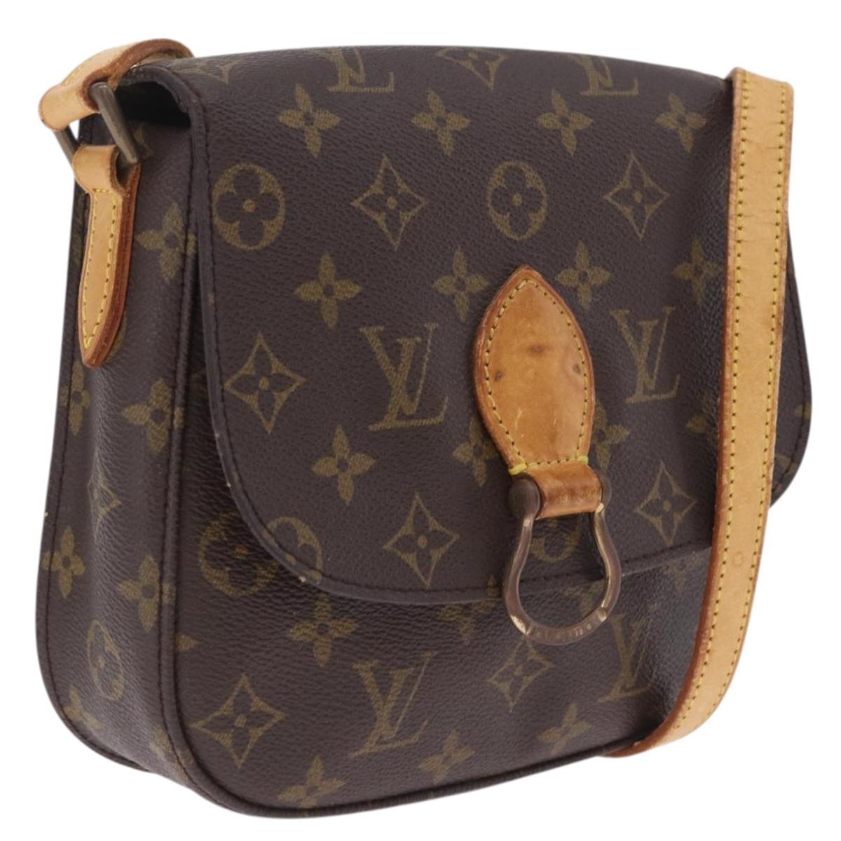 Louis Vuitton Monogram Saint Cloud MM Shoulder Bag M51243 LV