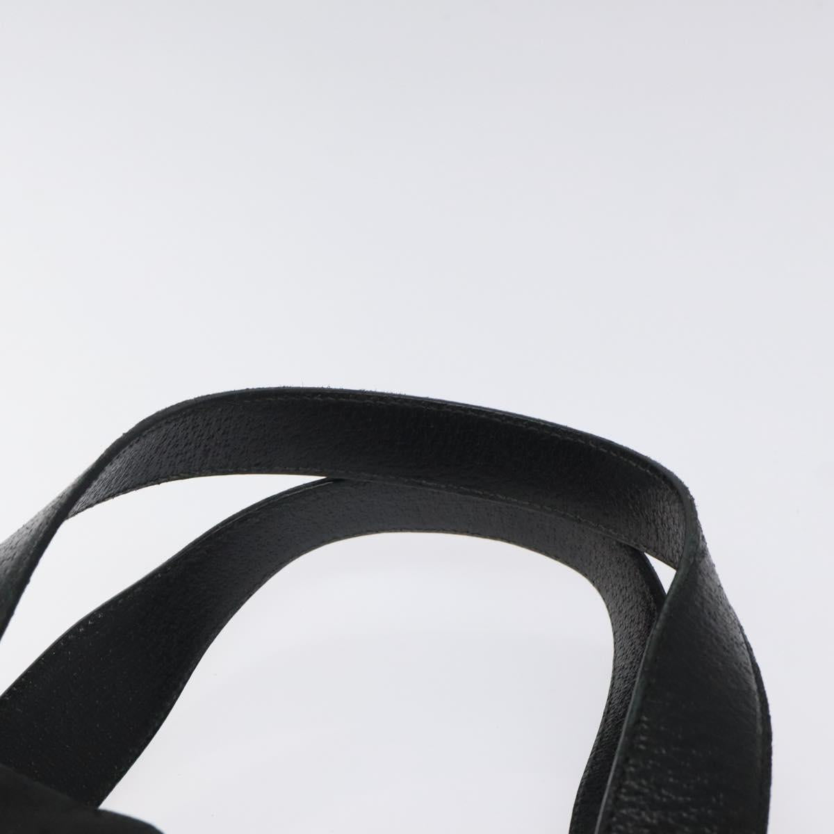 BVLGARI Logo Mania Hand Bag Canvas Black