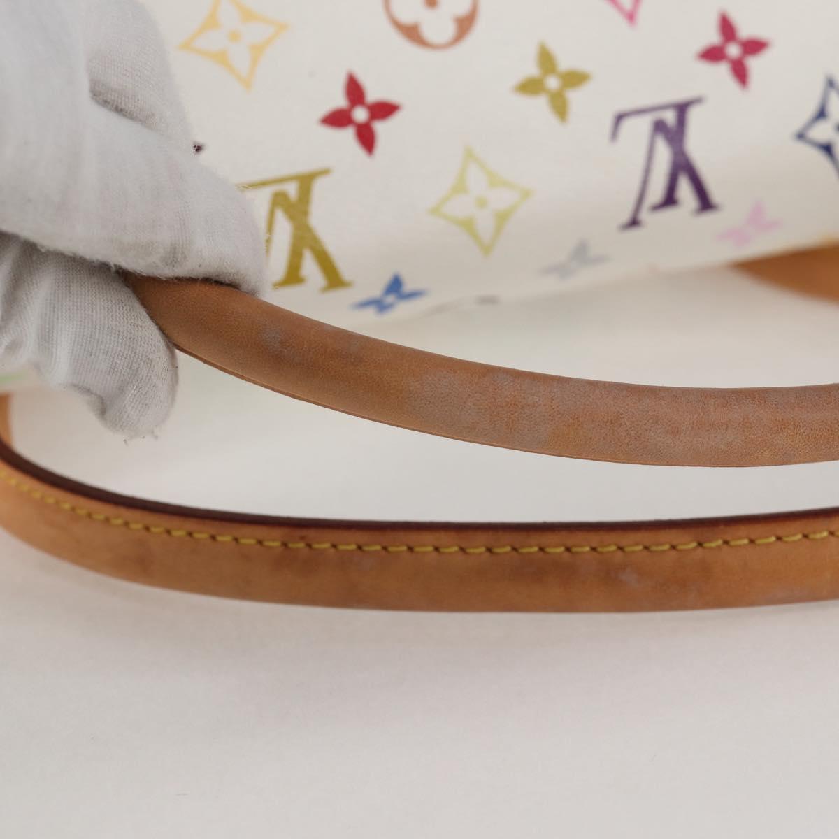 Louis Vuitton Monogram Multicolor Beverly GM Hand Bag White M40201