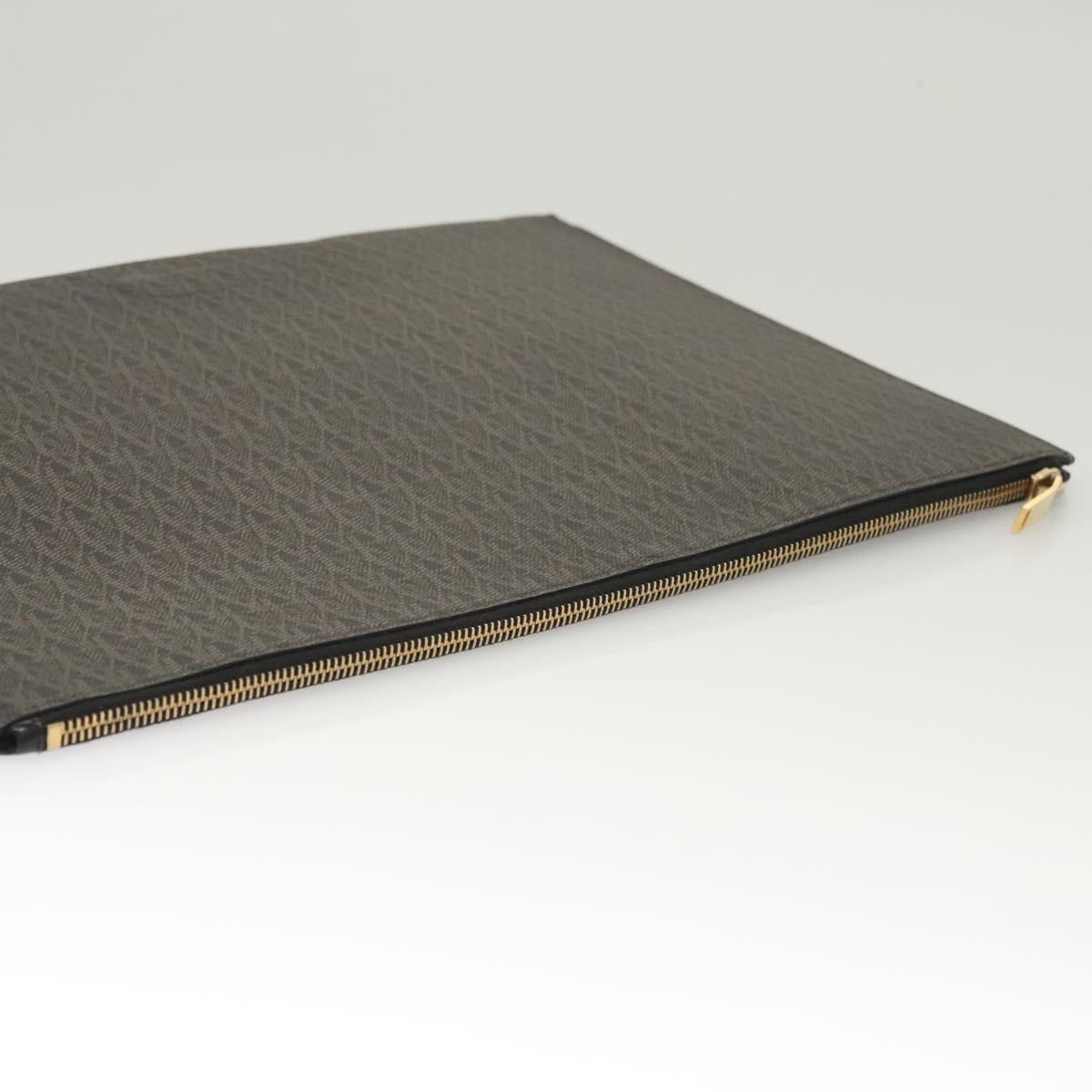 SAINT LAURENT Document case PVC Brown