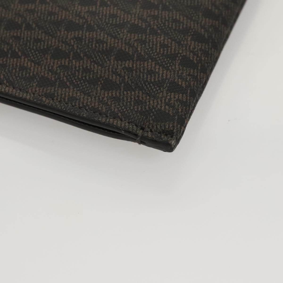 SAINT LAURENT Document case PVC Brown