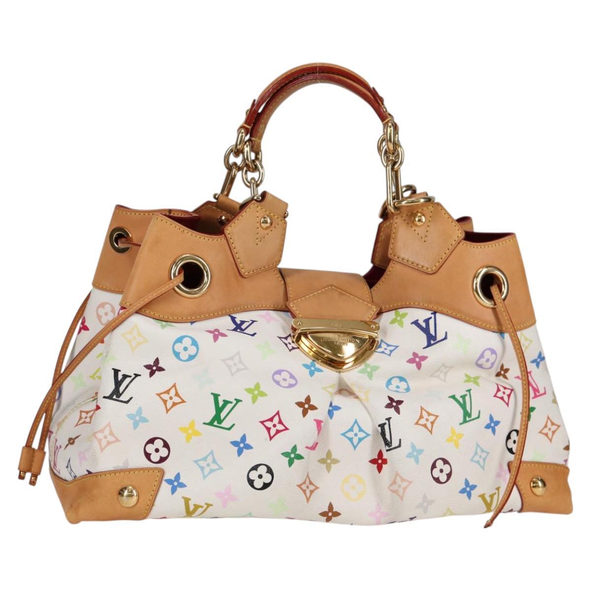 Louis Vuitton Monogram Multicolor Ursula Tote Bag White M40123 LV
