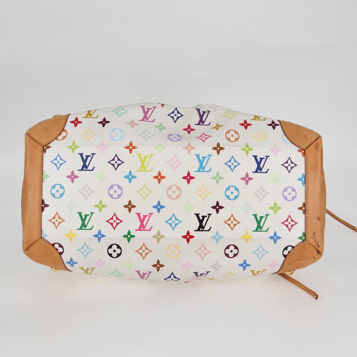 Louis Vuitton Monogram Multicolor Ursula Tote Bag White M40123 LV