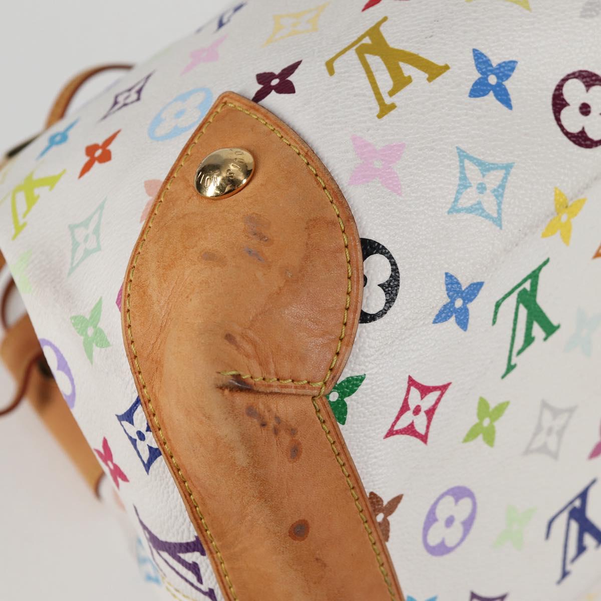 Louis Vuitton Monogram Multicolor Ursula Tote Bag White M40123 LV