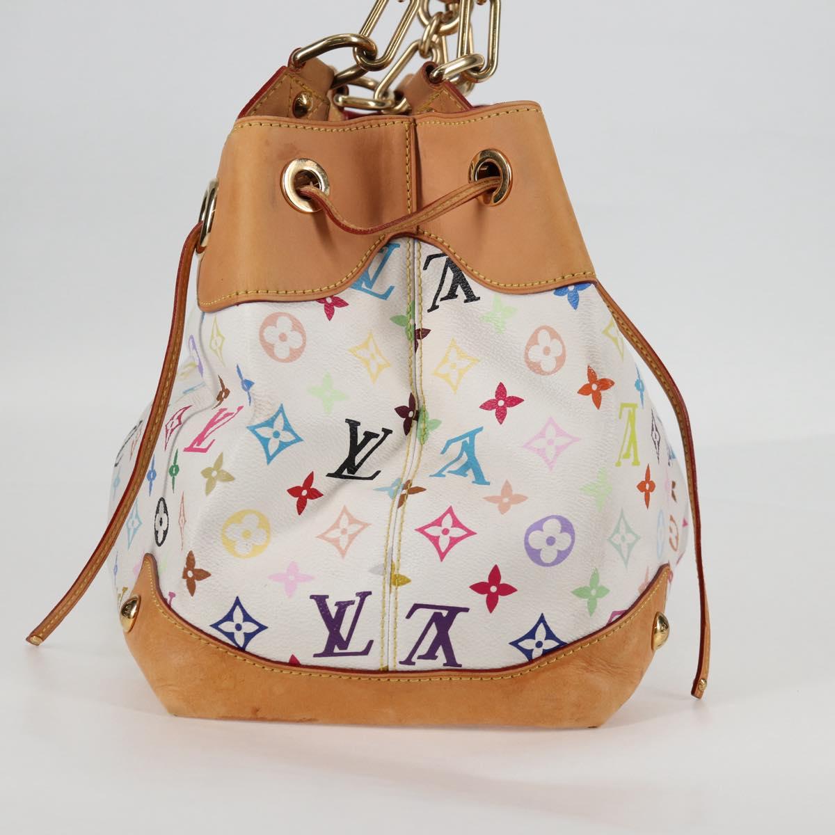 Louis Vuitton Monogram Multicolor Ursula Tote Bag White M40123 LV