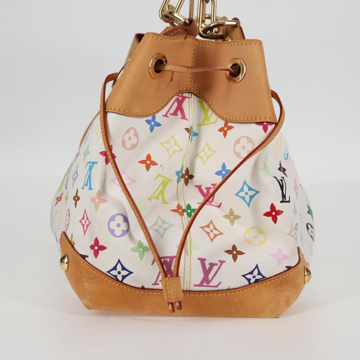Louis Vuitton Monogram Multicolor Ursula Tote Bag White M40123 LV