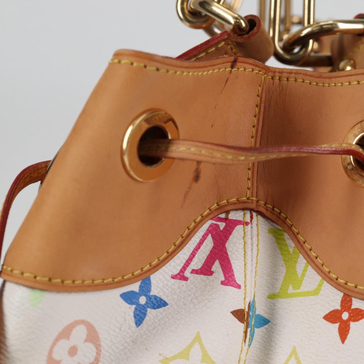 Louis Vuitton Monogram Multicolor Ursula Tote Bag White M40123 LV