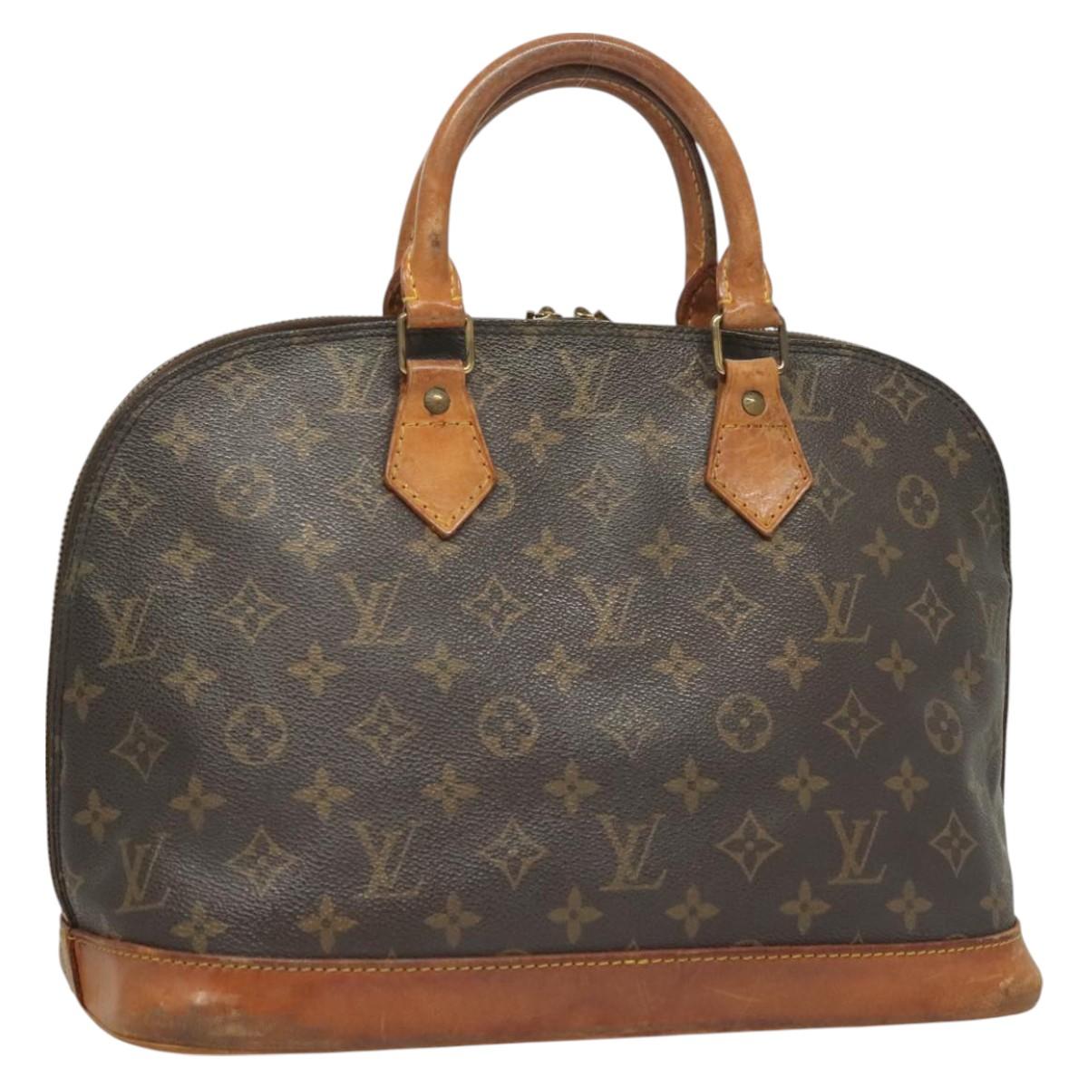 Louis Vuitton Monogram Alma Hand Bag M51130 LV