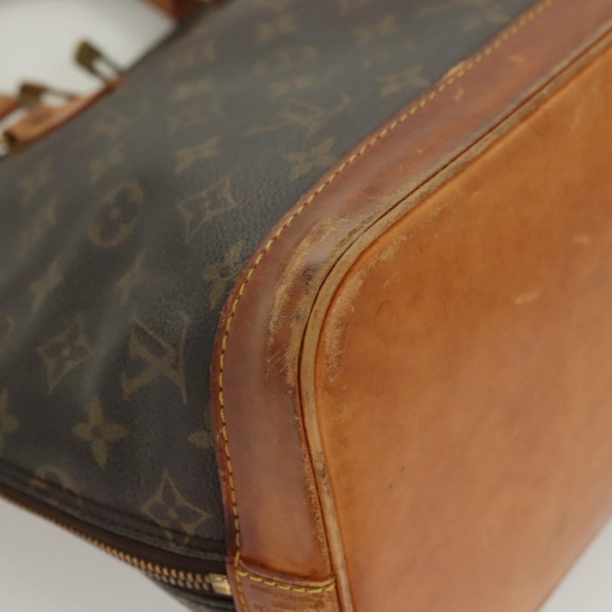 Louis Vuitton Monogram Alma Hand Bag M51130 LV