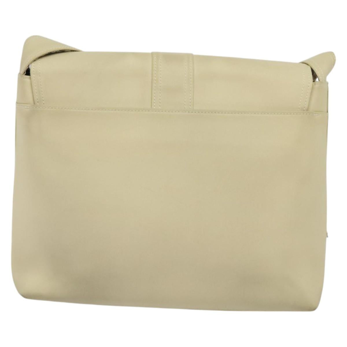 BURBERRY Shoulder Bag Canvas Beige