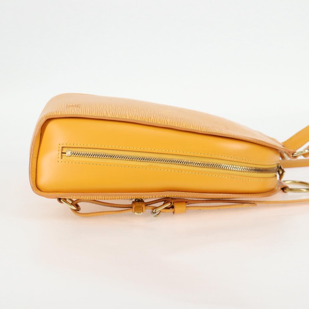 Louis Vuitton Epi Mabillon Backpack Yellow M52239 LV