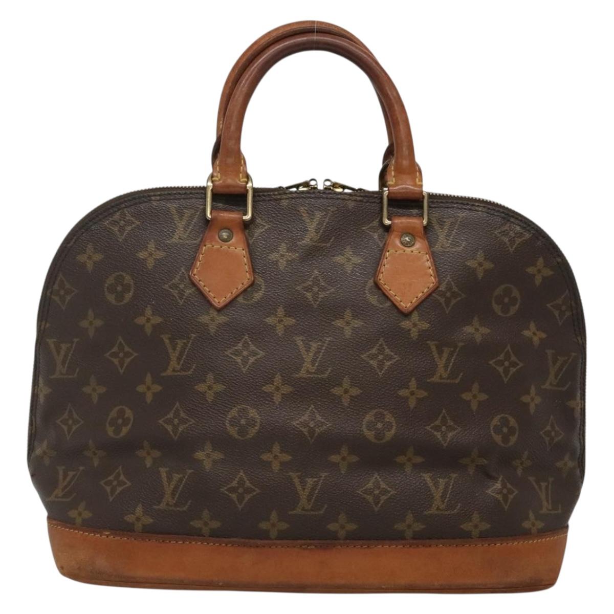 Louis Vuitton Monogram Alma Hand Bag M51130 LV