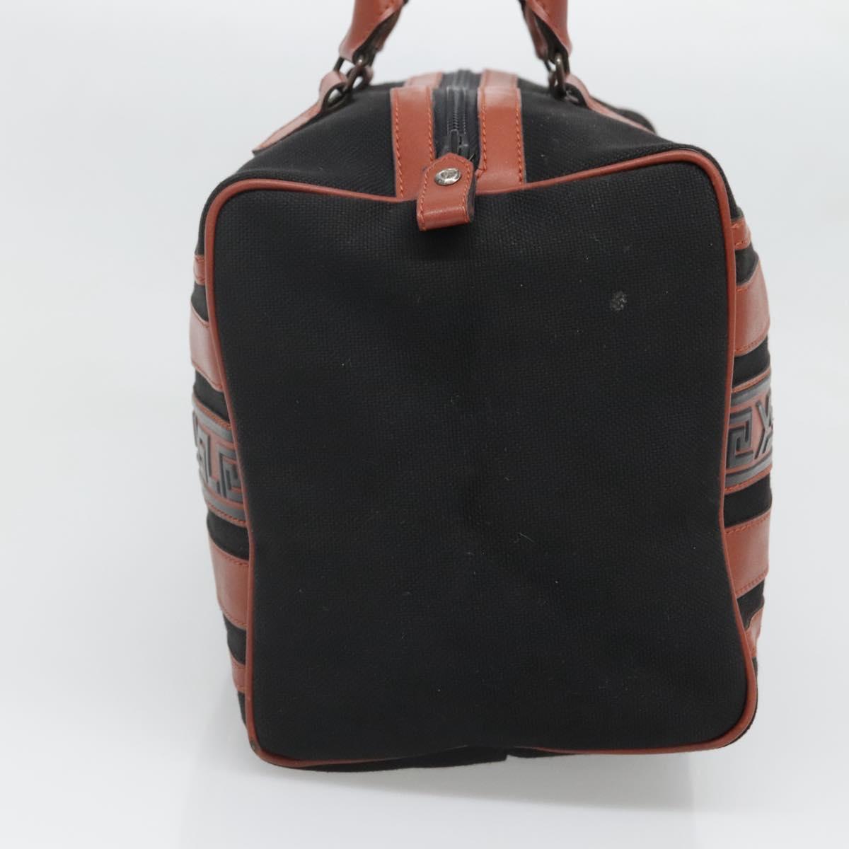 SAINT LAURENT Hand Bag Canvas Brown